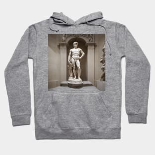 Masterpiece Italian Renaissance sculpture "The Donald" Hoodie